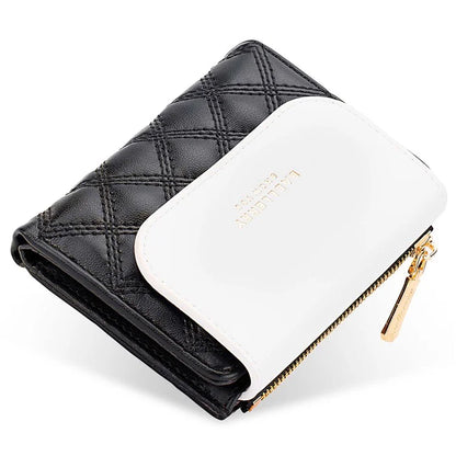 BAELLERRY N2404 Teen Girls Wallet PU Leather Card Storage Holder Pouch for Women