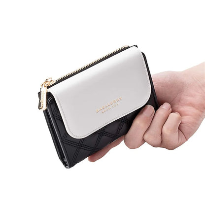 BAELLERRY N2404 Teen Girls Wallet PU Leather Card Storage Holder Pouch for Women