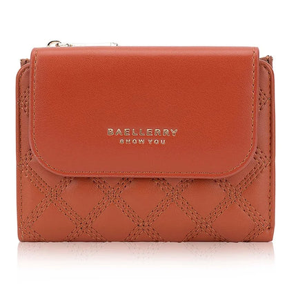 BAELLERRY N2404 Teen Girls Wallet PU Leather Card Storage Holder Pouch for Women