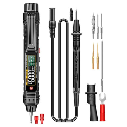 ANENG A3005D 6000 Counts Smart Digital Detector Pen Multimeter AC / DC Voltage NCV Voltmeter Tester Tool, High-end Version