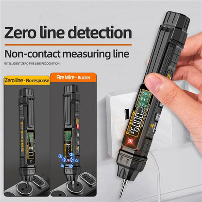 ANENG A3005D 6000 Counts Smart Digital Detector Pen Multimeter AC / DC Voltage NCV Voltmeter Tester Tool, High-end Version