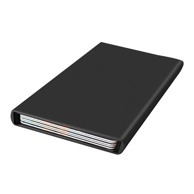 TDL006 Easy Pop-Up Card Bag RFID Blocking ID Card Case Aluminum Alloy Credit Card Holder