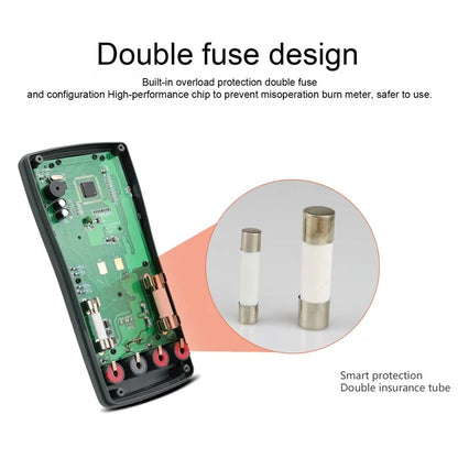 KAEMEASU KM-DM03A High Precision Digital Multimeter 6000 Count Display AC / DC Smart Tester, without Battery