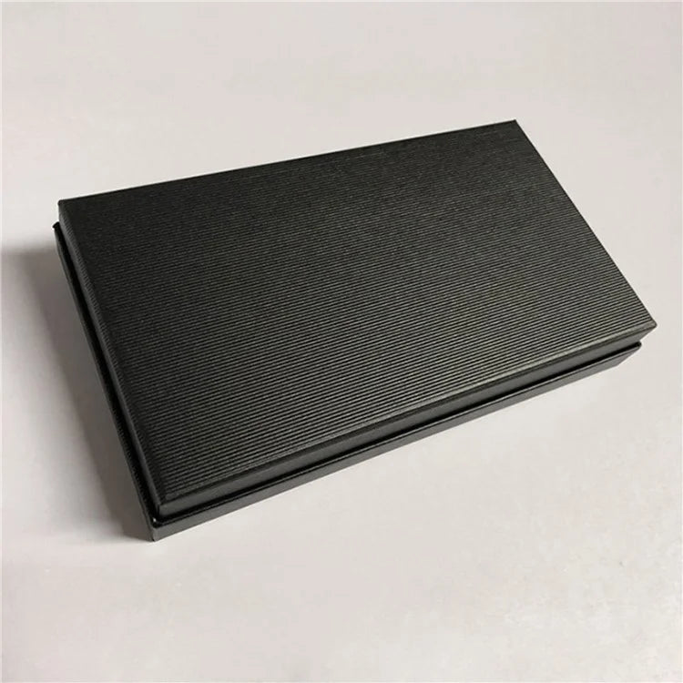 Leather Wallet Gift Box High-end Long Wallet Packaging Paper Gift Box