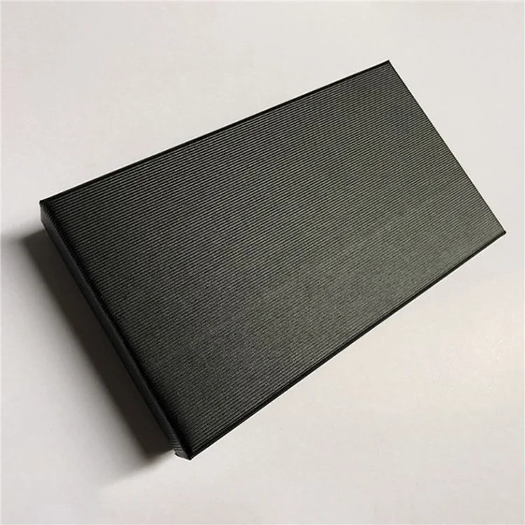 Leather Wallet Gift Box High-end Long Wallet Packaging Paper Gift Box