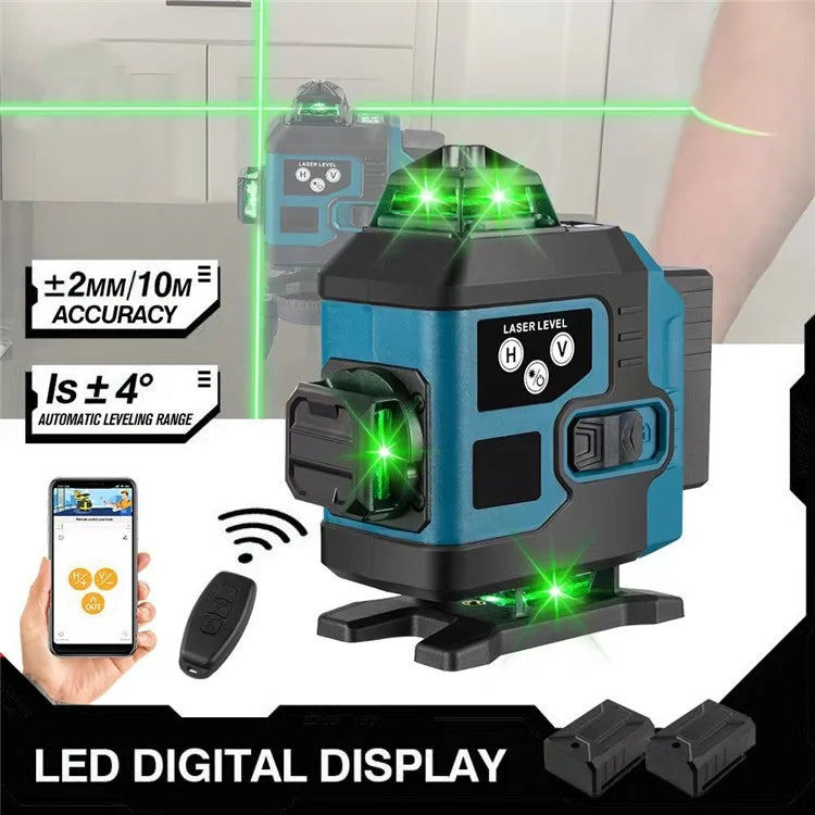 XTL-SPY16 16-Line Infrared Laser Level High-Precision Portable Wall Leveler