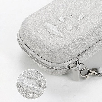 Data Cable Organizer Digital Accessories Storage Bag with Lanyard, Size L