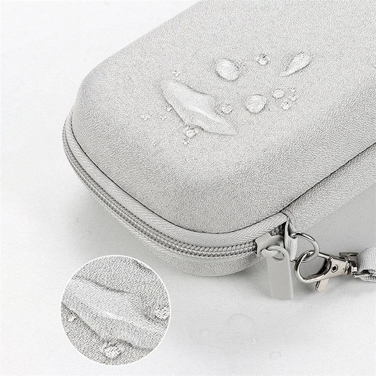 Data Cable Organizer Digital Accessories Storage Bag with Lanyard, Size L