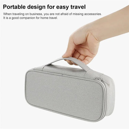 Digital Accessories Storage Bag for U Disk Power Bank Data Cable, Size L