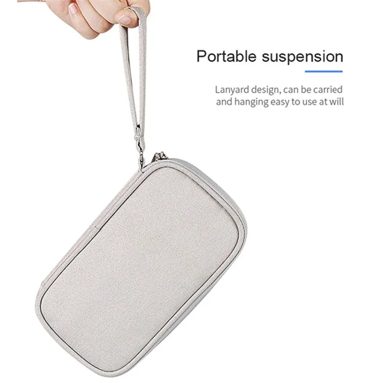 Travel Cable Organizer Waterproof Portable Digital Storage Bag, Size S