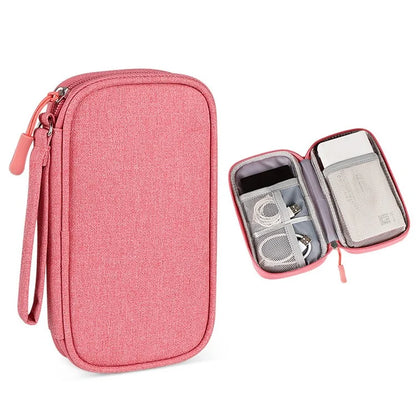 Travel Cable Organizer Waterproof Portable Digital Storage Bag, Size S