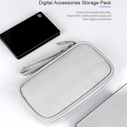 Travel Cable Organizer Waterproof Portable Digital Storage Bag, Size S