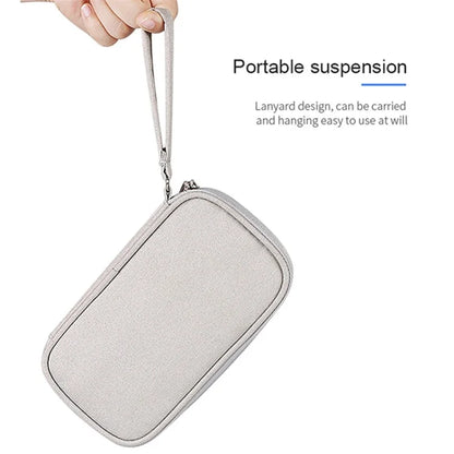 Travel Cable Organizer Waterproof Portable Digital Storage Bag, Size S