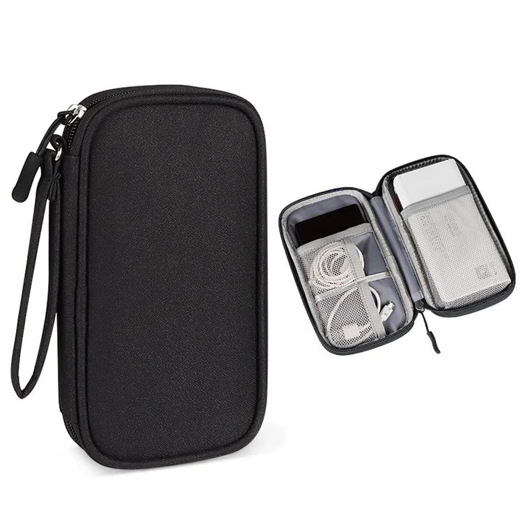 Travel Cable Organizer Waterproof Portable Digital Storage Bag, Size S