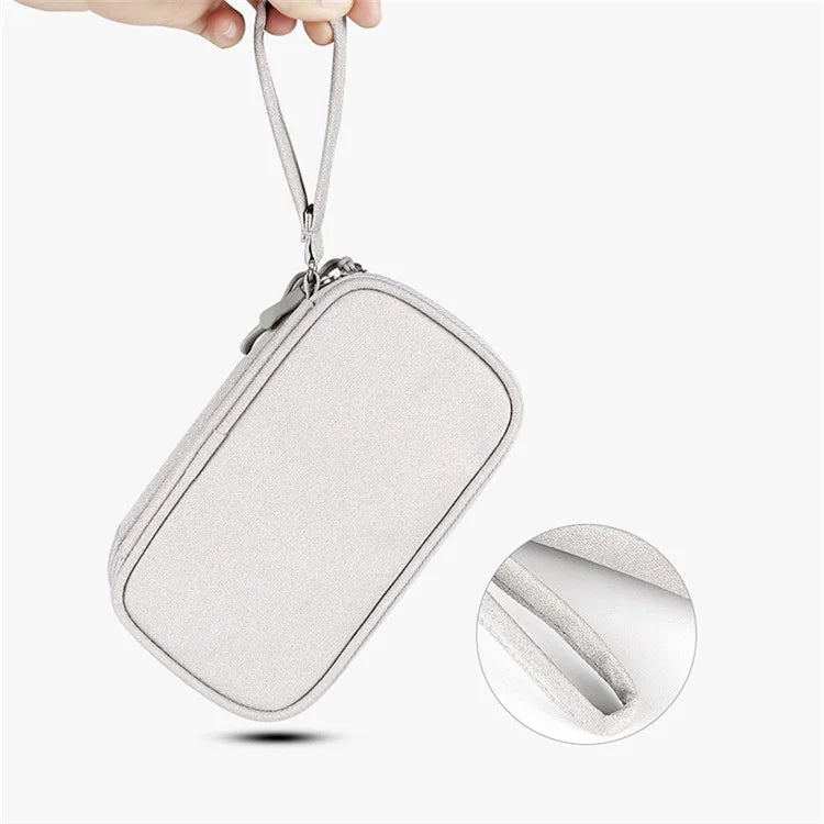 Size S (19x11x5.5cm) Electronics Accessories Bag Travel Organiser Bag for USB Cable SD Card Charger