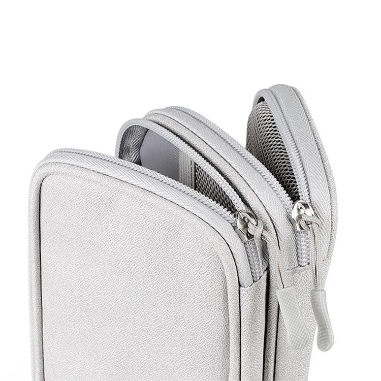 Size S (19x11x5.5cm) Electronics Accessories Bag Travel Organiser Bag for USB Cable SD Card Charger