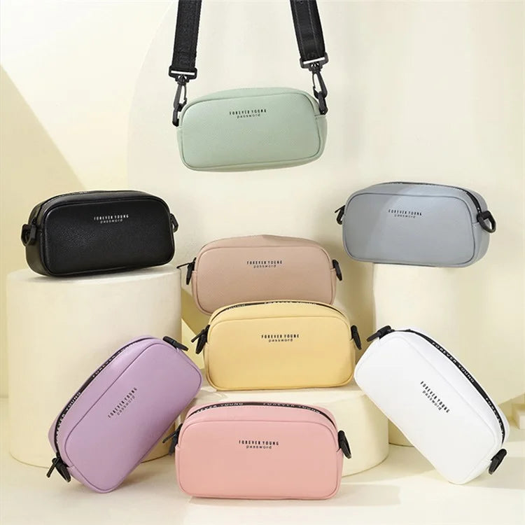 FOREVER YOUNG PL827-92 Stylish Casual PU Leather Women Crossbody Bag