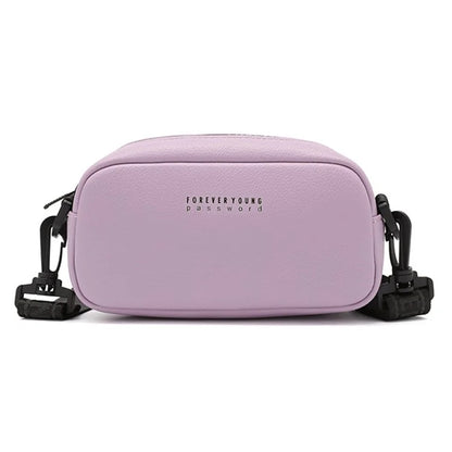 FOREVER YOUNG PL827-92 Stylish Casual PU Leather Women Crossbody Bag