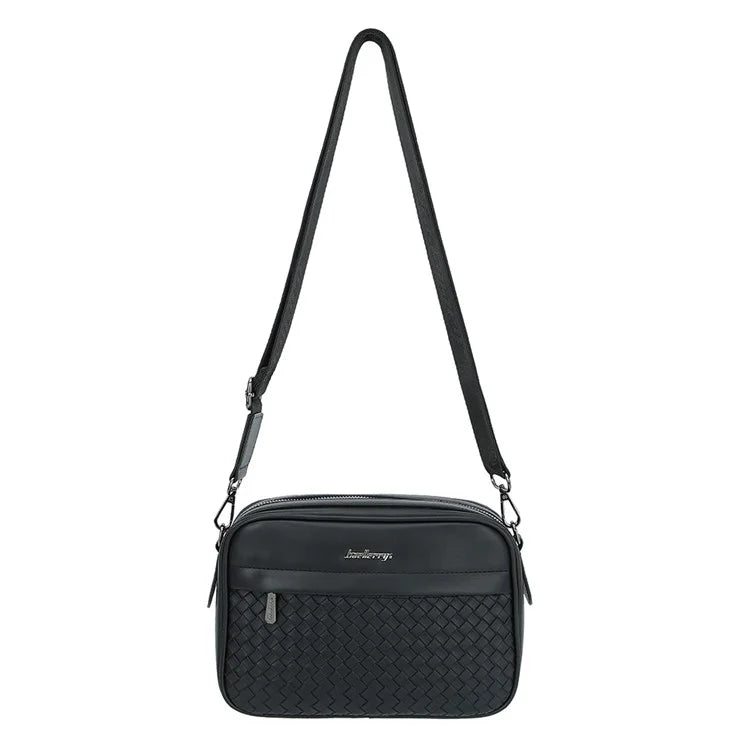 BAELLERRY N8914 Men's Crossbody Bag Briefcase PU Leather Messenger Shoulder Bag