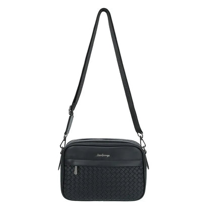 BAELLERRY N8914 Men's Crossbody Bag Briefcase PU Leather Messenger Shoulder Bag