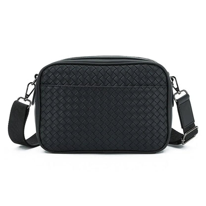 BAELLERRY N8914 Men's Crossbody Bag Briefcase PU Leather Messenger Shoulder Bag