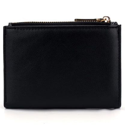 BAELLERRY N8326 Splicing Color Teen Girls Wallet PU Leather Card Storage Holder Pouch