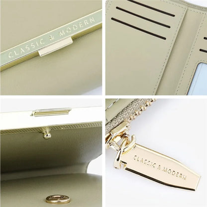 TAILIAN T6223-024 Women's Wallet Card Holder Girls PU Leather Coin Purse Bag