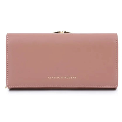 TAILIAN T8703-001 Women's Wallet PU Leather Girls Clutch Bag with Magnetic Buckle
