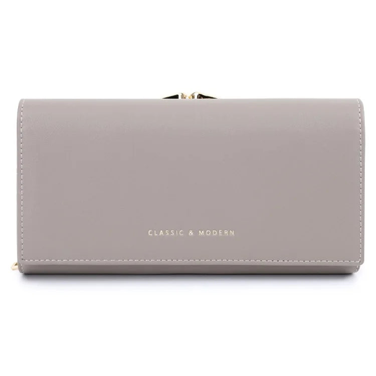 TAILIAN T8703-001 Women's Wallet PU Leather Girls Clutch Bag with Magnetic Buckle
