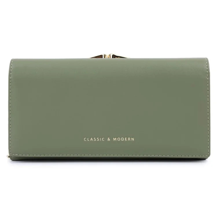 TAILIAN T8703-001 Women's Wallet PU Leather Girls Clutch Bag with Magnetic Buckle