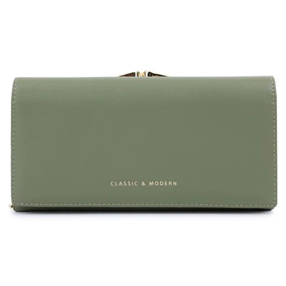 TAILIAN T8703-001 Women's Wallet PU Leather Girls Clutch Bag with Magnetic Buckle