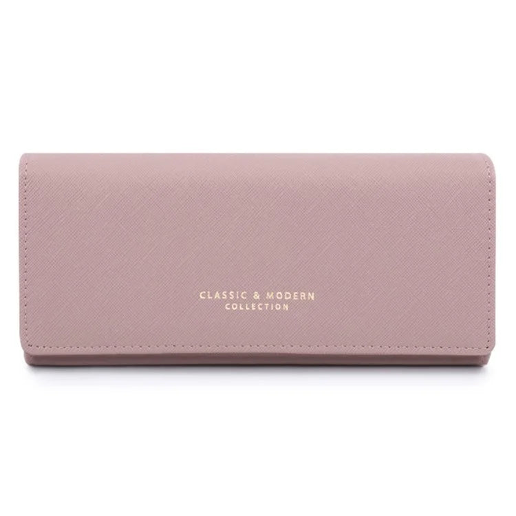TAILIAN T5540-001 Women's Wallet Cross Texture PU Leather Coin Purse Bag