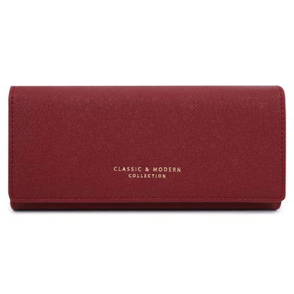TAILIAN T5540-001 Women's Wallet Cross Texture PU Leather Coin Purse Bag