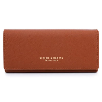 TAILIAN T5540-001 Women's Wallet Cross Texture PU Leather Coin Purse Bag