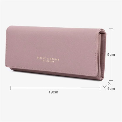 TAILIAN T5540-001 Women's Wallet Cross Texture PU Leather Coin Purse Bag