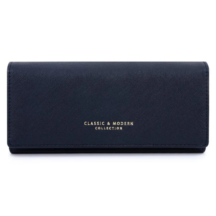 TAILIAN T5540-001 Women's Wallet Cross Texture PU Leather Coin Purse Bag