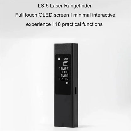 XIAOMI YOUPIN DUKA LS5 Laser Rangefinder Distance Meter OLED Touch Screen 40M Electronic Digital Ruler
