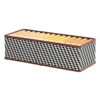 JJTZ 40 x 10 x 10cm Pattern Design Storage Cube Organizer Folding Cloth Box Container