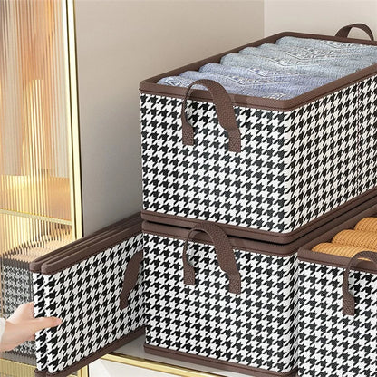 JJTZ 40 x 10 x 10cm Pattern Design Storage Cube Organizer Folding Cloth Box Container