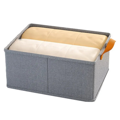 JJTZ 50 x 35 x 32cm Cloth Storage Bin Cationic PP Board Folding Closet Organizer