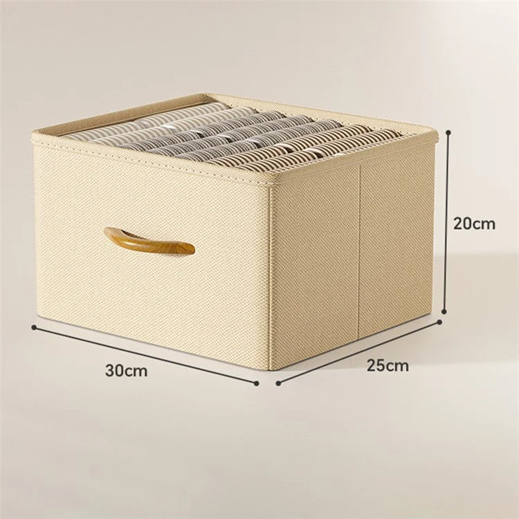 Size M Storage Box Drawer Organizer with Handle for Wardrobe Closet Clothes
