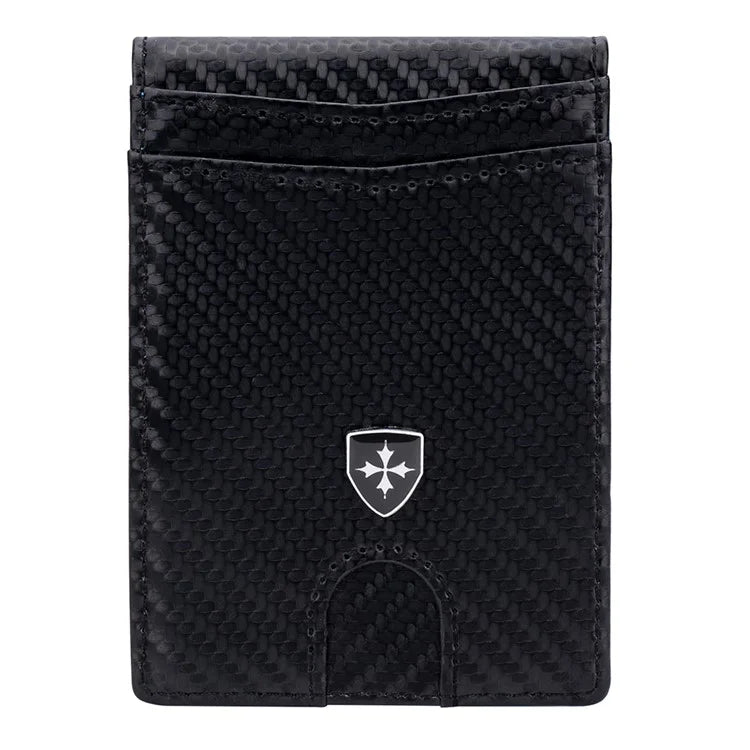 BAELLERRY K9313-K9314 Leather RFID Blocking Card Bag Card Storage Case Coin Purse