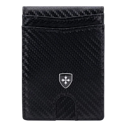 BAELLERRY K9313-K9314 Leather RFID Blocking Card Bag Card Storage Case Coin Purse