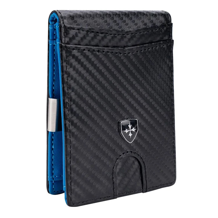 BAELLERRY K9313-K9314 Leather RFID Blocking Card Bag Card Storage Case Coin Purse