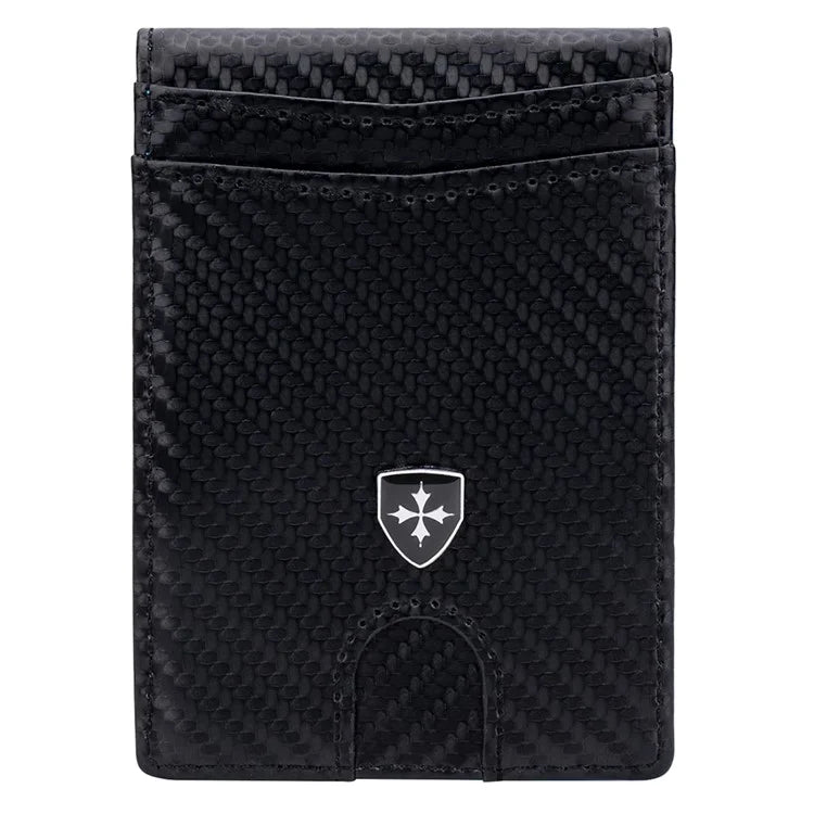 BAELLERRY K9313-K9314 Leather RFID Blocking Card Bag Card Storage Case Coin Purse