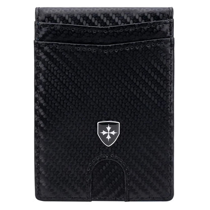 BAELLERRY K9313-K9314 Leather RFID Blocking Card Bag Card Storage Case Coin Purse
