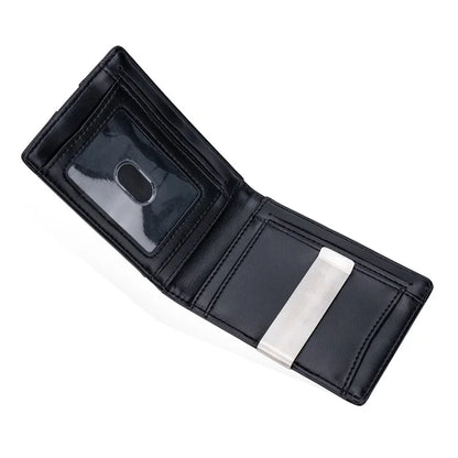 BAELLERRY K9313-K9314 Leather RFID Blocking Card Bag Card Storage Case Coin Purse