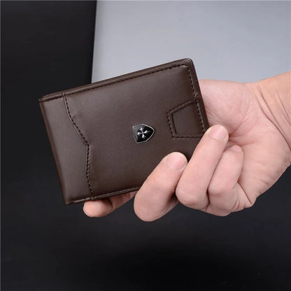 BAELLERRY K9315-K9316 Leather Wallet RFID Blocking Credit Card Holder Multi Card Case