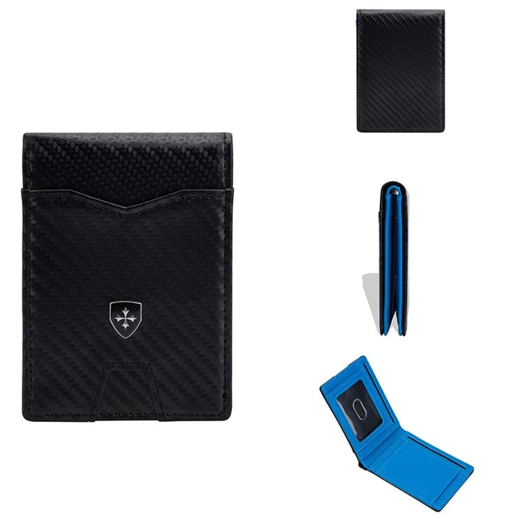 BAELLERRY K9315-K9316 Leather Wallet RFID Blocking Credit Card Holder Multi Card Case