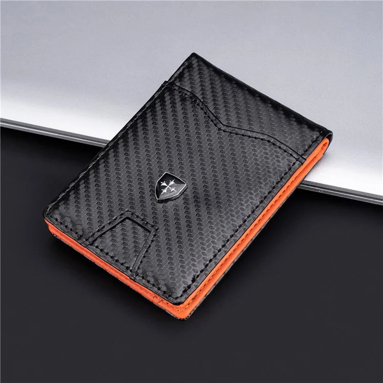 BAELLERRY K9315-K9316 Leather Wallet RFID Blocking Credit Card Holder Multi Card Case